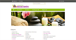 Desktop Screenshot of massagesupplies.com